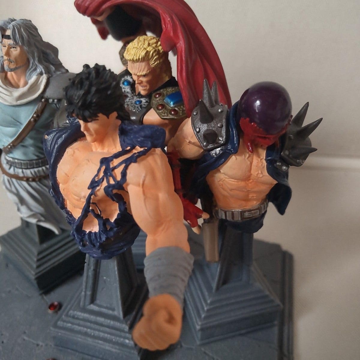北斗の拳 究極胸像フィギュアシリーズ 北斗の拳 究極胸像 全4種