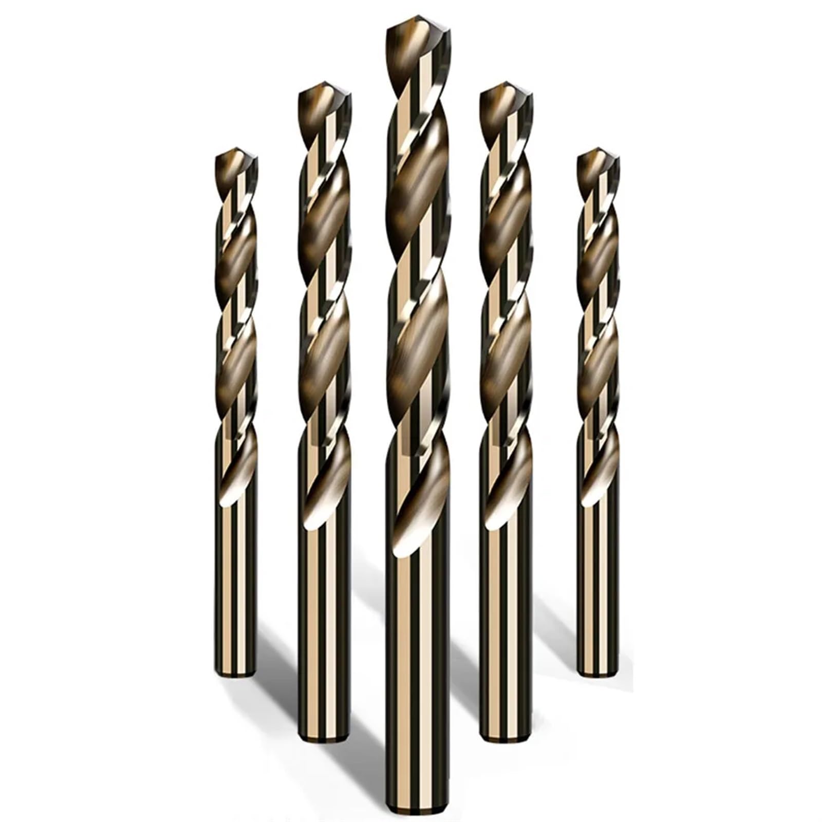 Juego especial de brocas helicoidales de acero inoxidable que contiene cobalto, alta dureza, perforación manual, rotor de taladro eléctrico, aleación de hierro Daquan 1 pieza(12mm 1pcs)