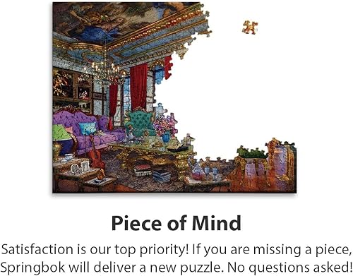 Miniatura 5 de Springbok Palacio de rompecabezas de 1000 piezas en París, fabricado en Estados Unidos