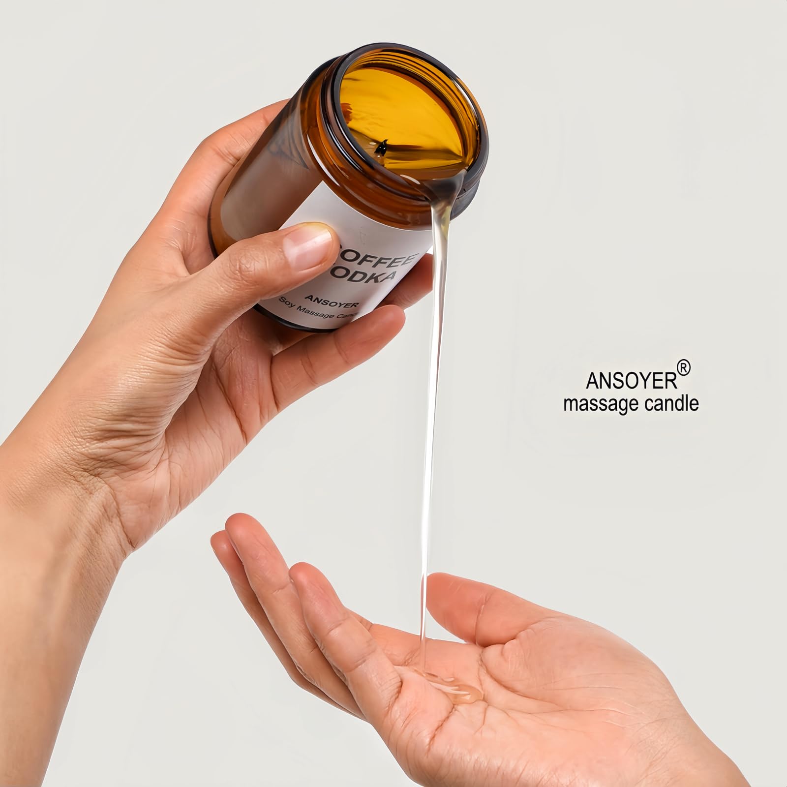 4PCS Massage Candles for Massage Therapy -Soy +Hemp Seed Oil, Body Oil Lotion Candle- Gift Set-18.08OZ (Vanilla Amber, Coconut, Cedar Teakwood, Chamomile Lavender)