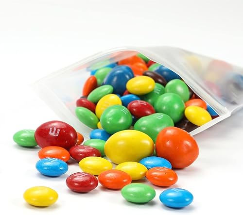 Miniatura 9 de 20 bolsas de polietileno transparente de 4 mil de grosor de 7 x 9 pulgadas de grosor, bolsas de plástico con cierre de cremallera, bolsas de cierre