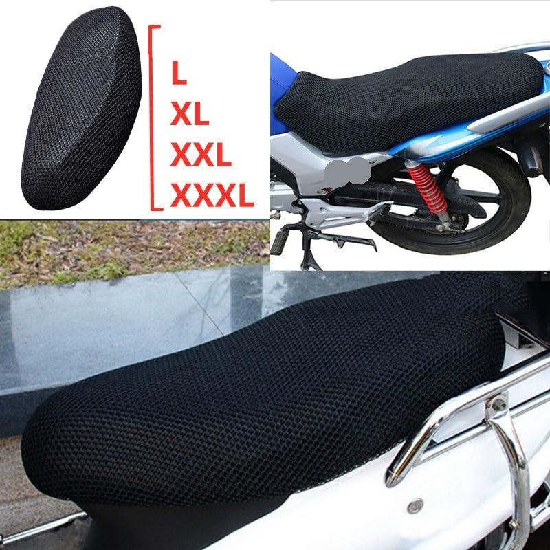 Cubre asiento moto universal funda transpirable protector para scooter 3