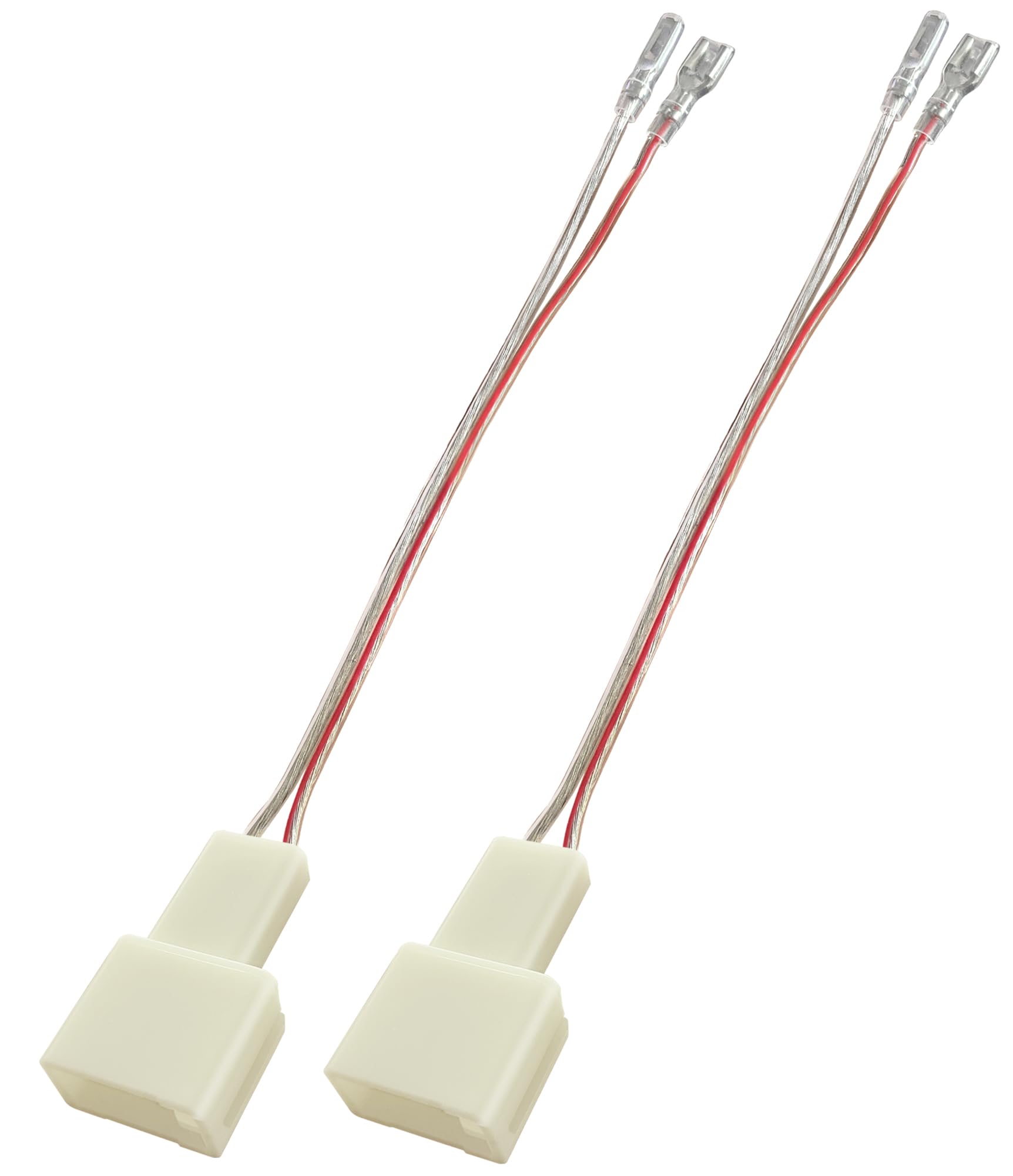 Car Front Rear Door Speaker Wiring Harness Connector Plug Replacement for Toyota 2000-2019 Camry 4Runner Tundra FJ Cruiser,Subaru WRX STI 2012-2019,Mitsubishi 2002-2020 Speaker Wire Adapter Cable,2PCS