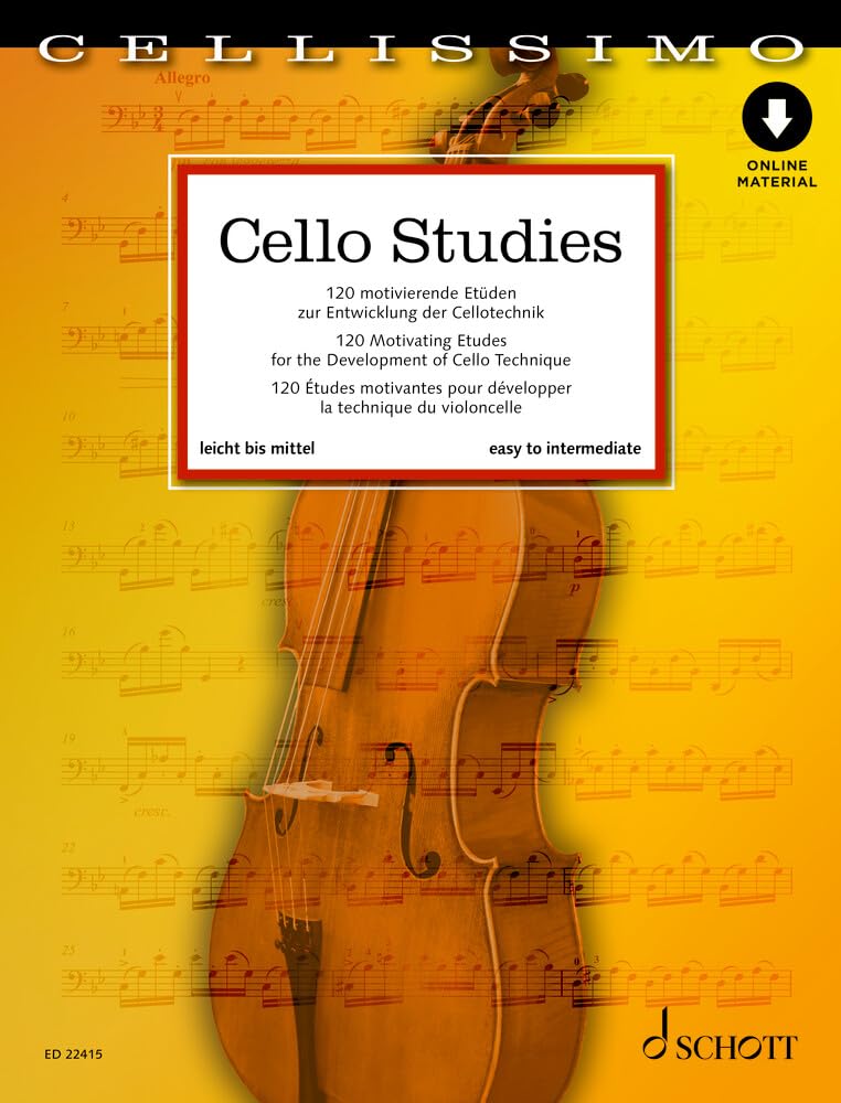 Cellissimo etudes motivantes de violoncelle à pratiquer à la maison