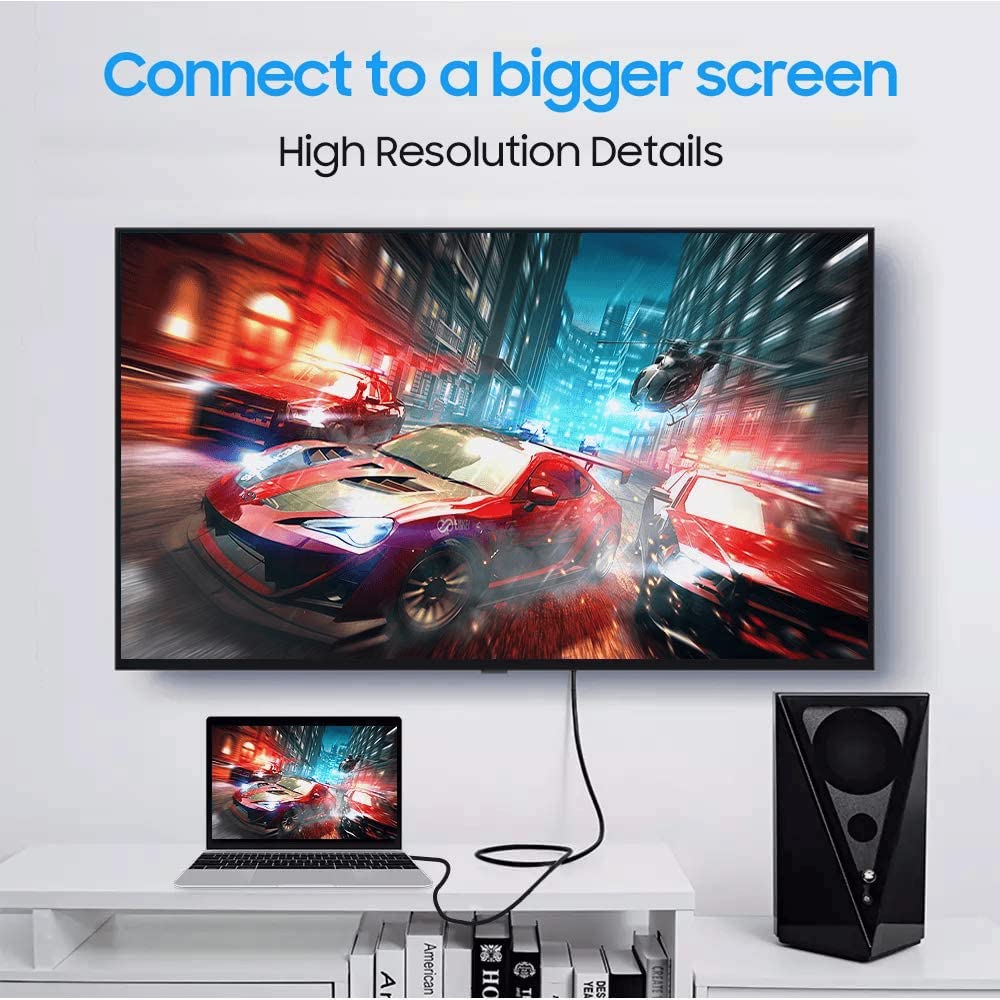 CABLEPELADO Cavo HDMI piatto ethernet contatti dorati