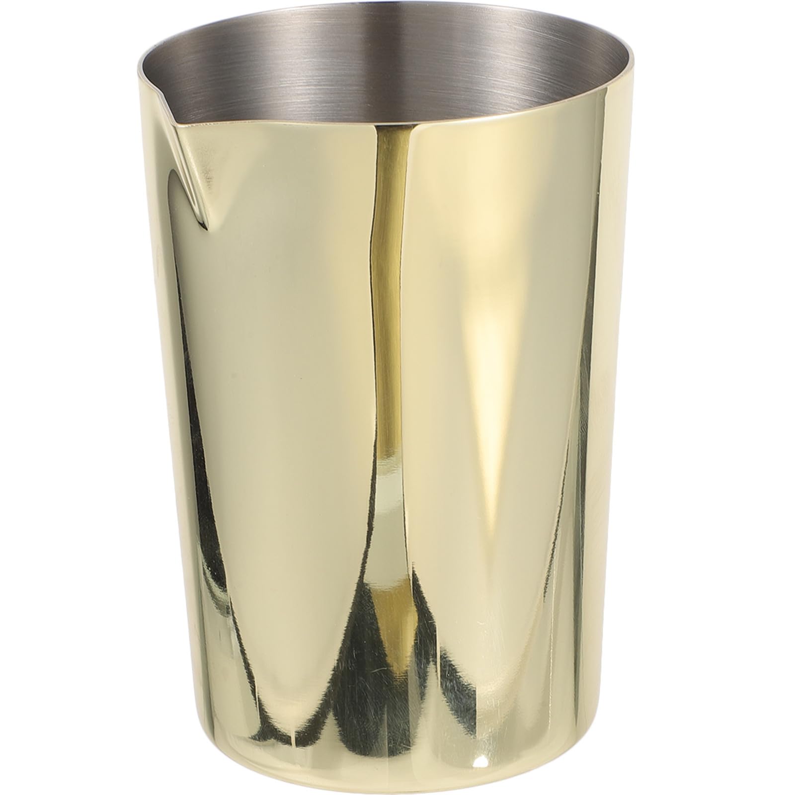 Vaso mezclador de cócteles de acero dorado para mezclas perfectas en eventos