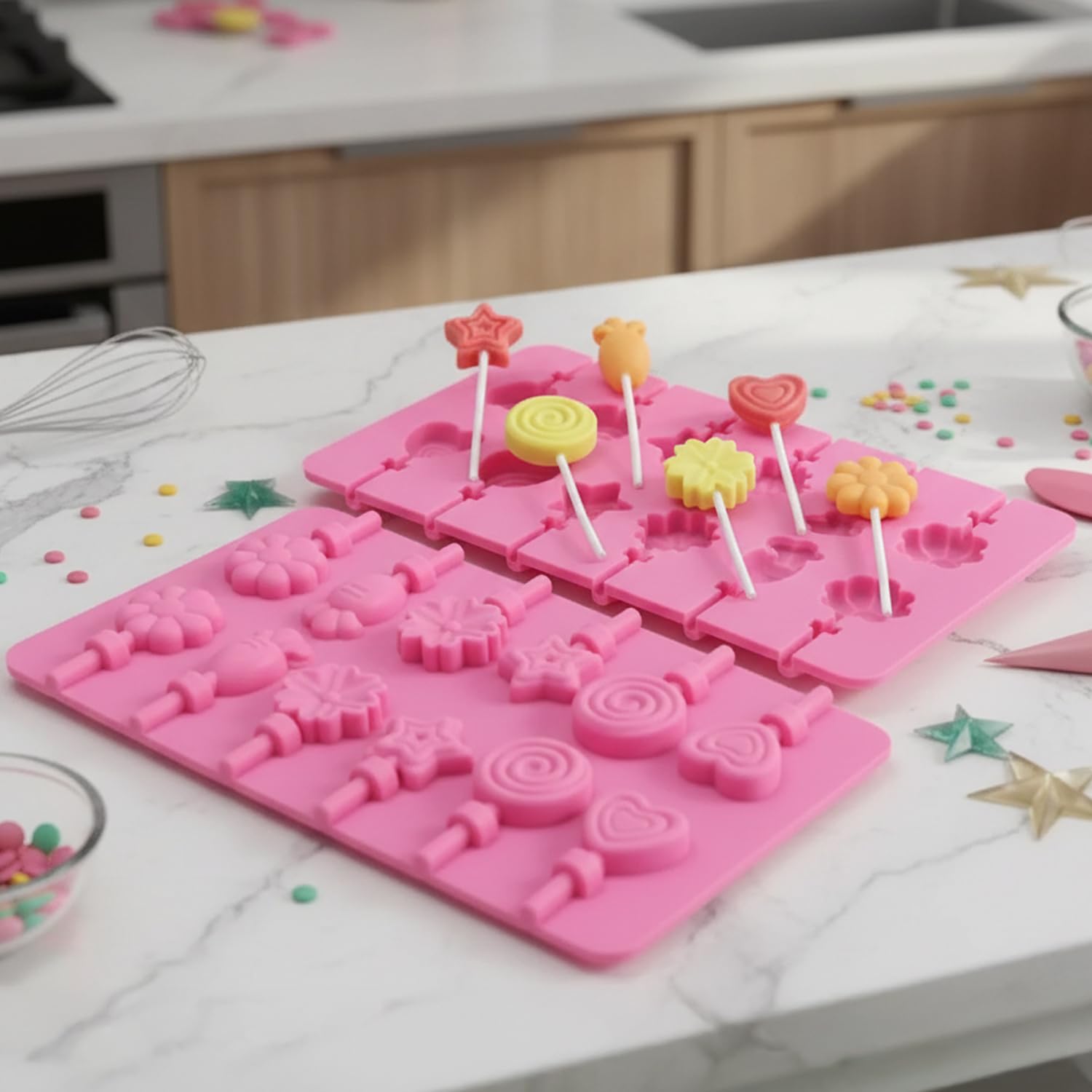 Silicone Lollipop Mould - Make Fun Treats! -1