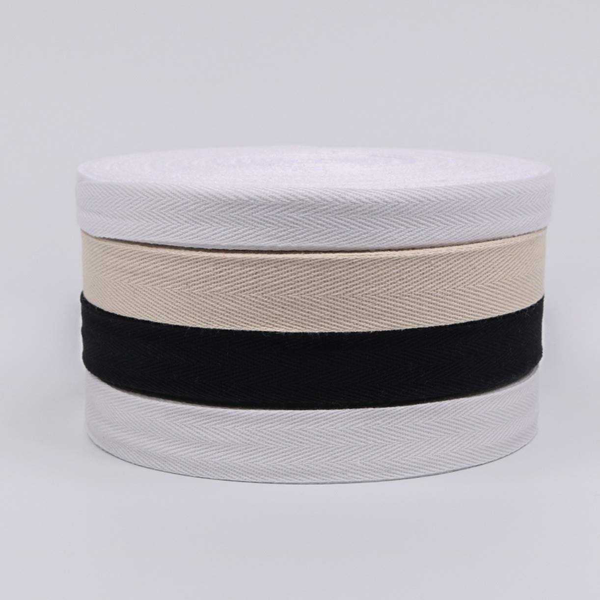ZHONGJIUYUAN 1 rol 55 yards 20 mm katoen twill tape lint