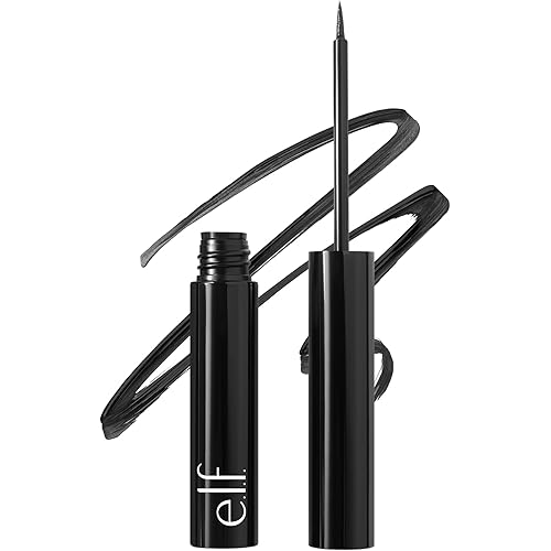 e.l.f. H2O Proof Inkwell Eyeliner Pen, High-pigment, Waterproof Liquid Eyeliner, Delivers A Matte Finish, Vegan & Cruelty-free, Film Noir