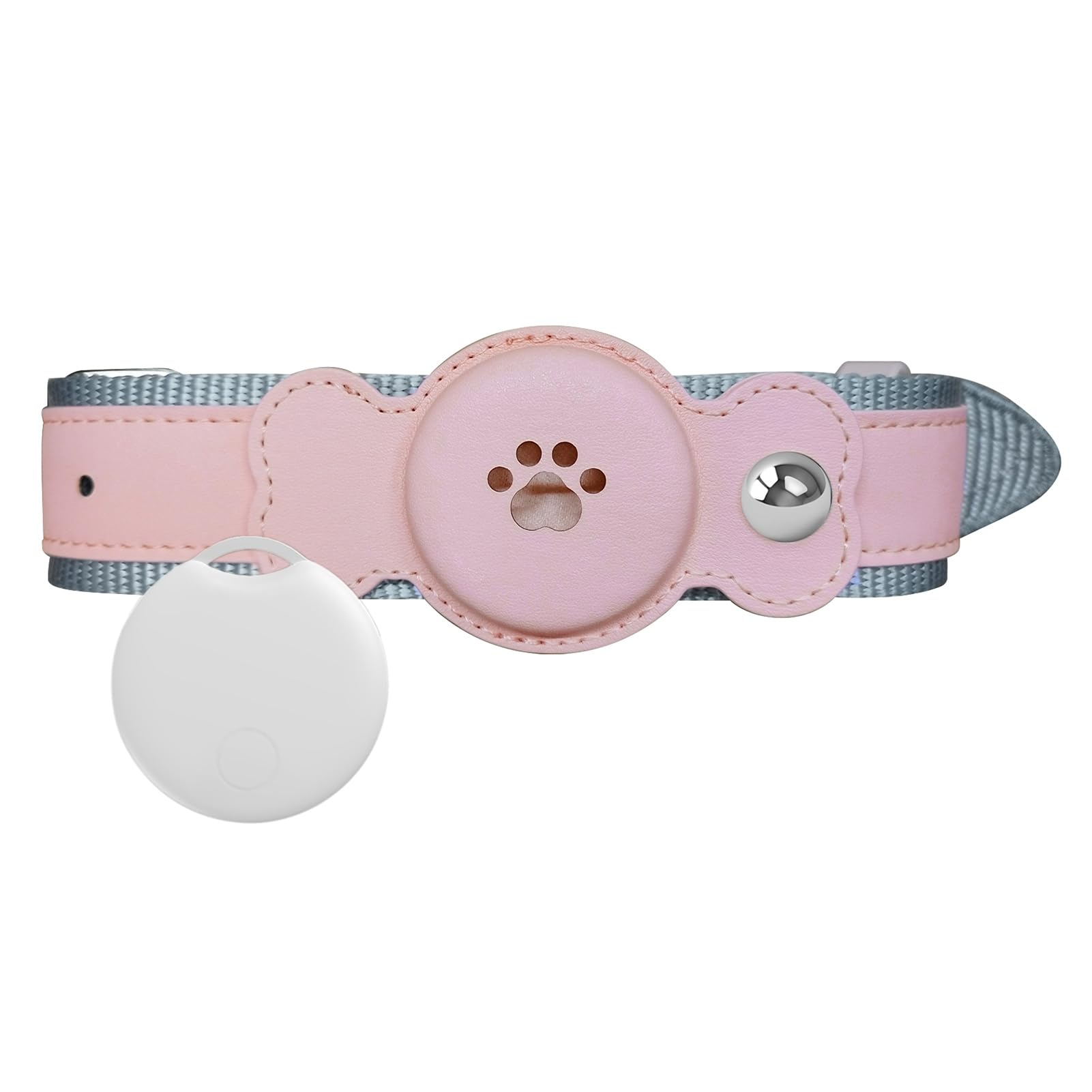 Collier pour animal de compagnie avec traqueur GPS, collier pour animal de compagnie avec GPS étanche, suivi réel de localisation, longue durée de vie, collier réglable pour animal domestique