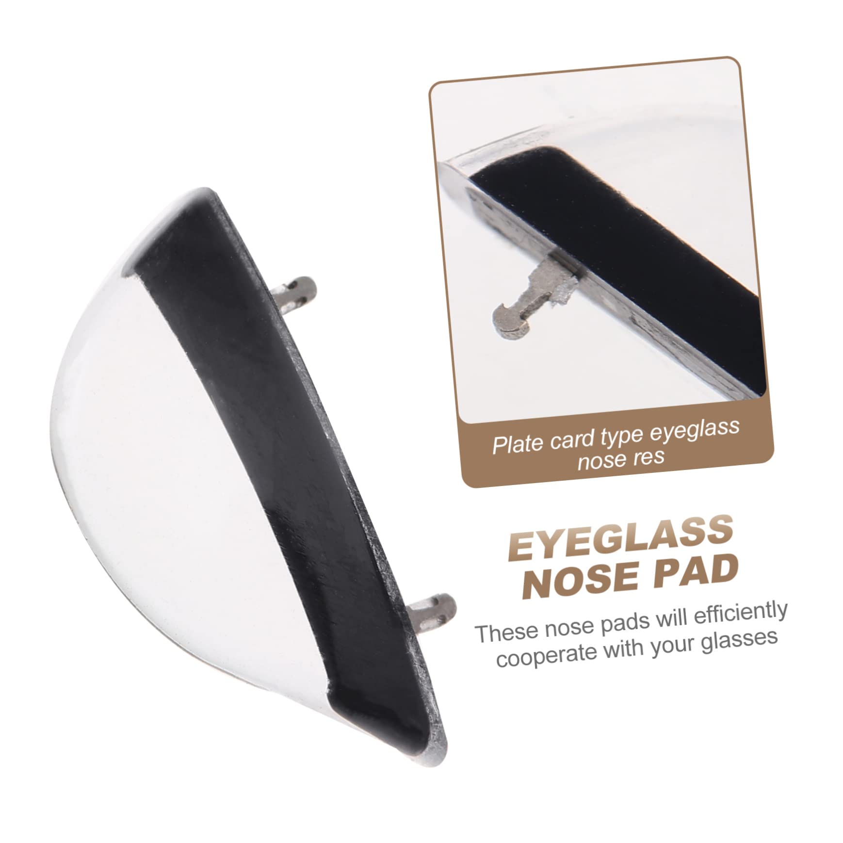 GLEAVI 30pares Almohadillas Nasales Antideslizantes Para Gafas De Soporte Panel Cómodas y Duraderas Para Uso Diario y Actividades Al Aire