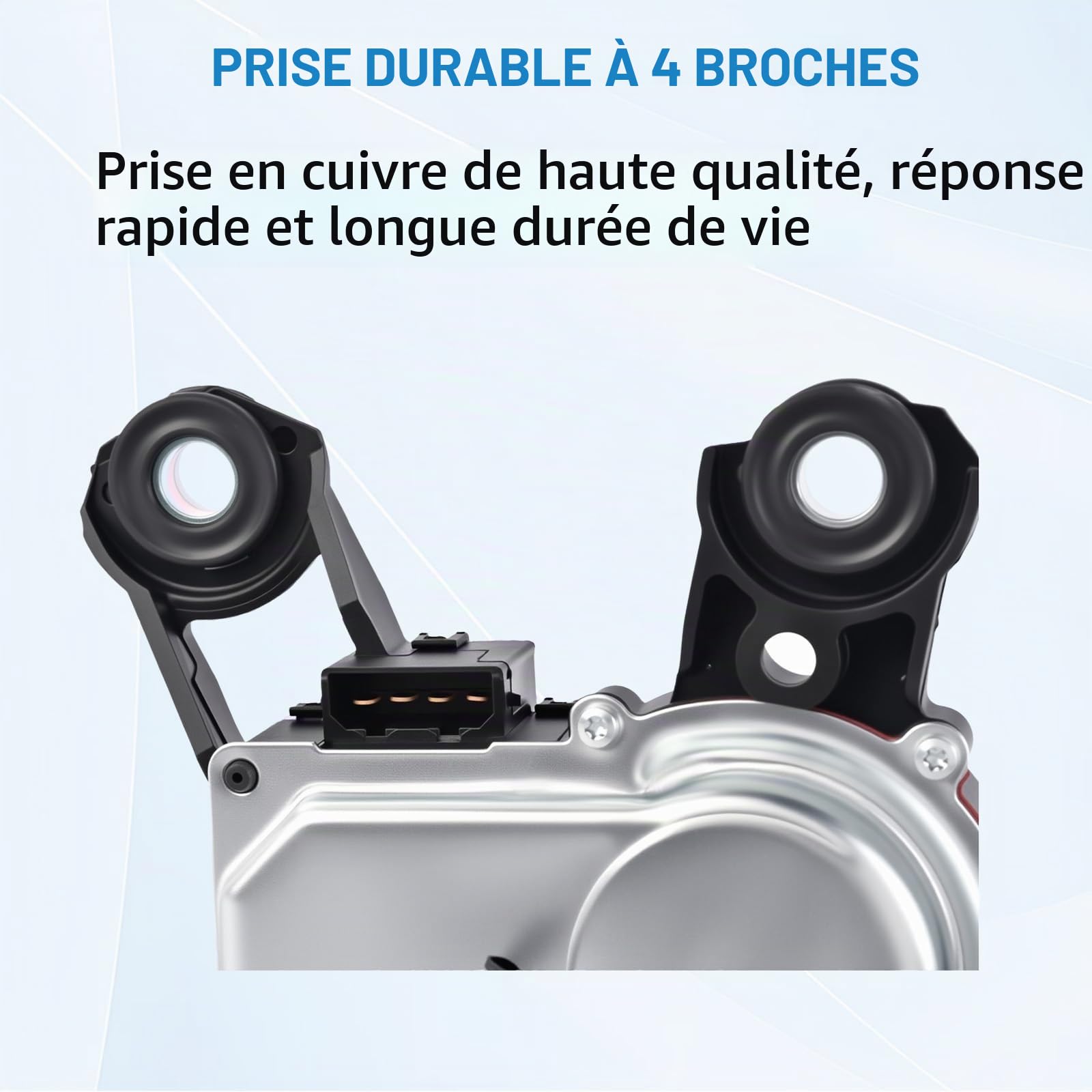 Moteur d'essuie-glace arrière Compatible avec les modèles 2003-2018 A3 8P A4 A6 Q5 Q7 Remplace les références 8E9955711A 8E9955711E 8E9955711C
