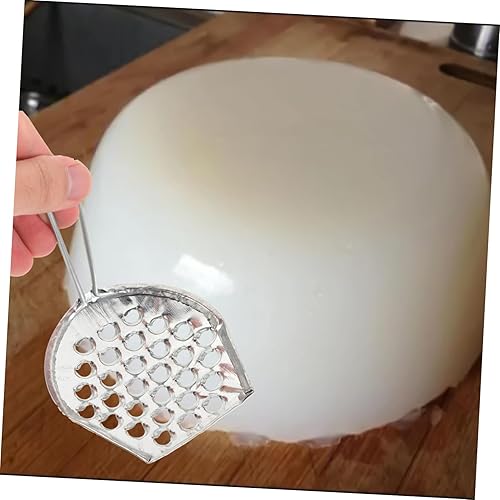 Miniatura 6 de Zerodeko Espátula de acero inoxidable, raspador de acero inoxidable, utensilios de cocina, ahorro de espacio, jalea de frijoles de acero inoxidable,