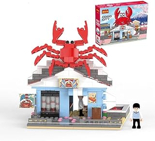 طقم طعام السلطعون من سيتي - 344 قطعة - 4212، بلاستيك