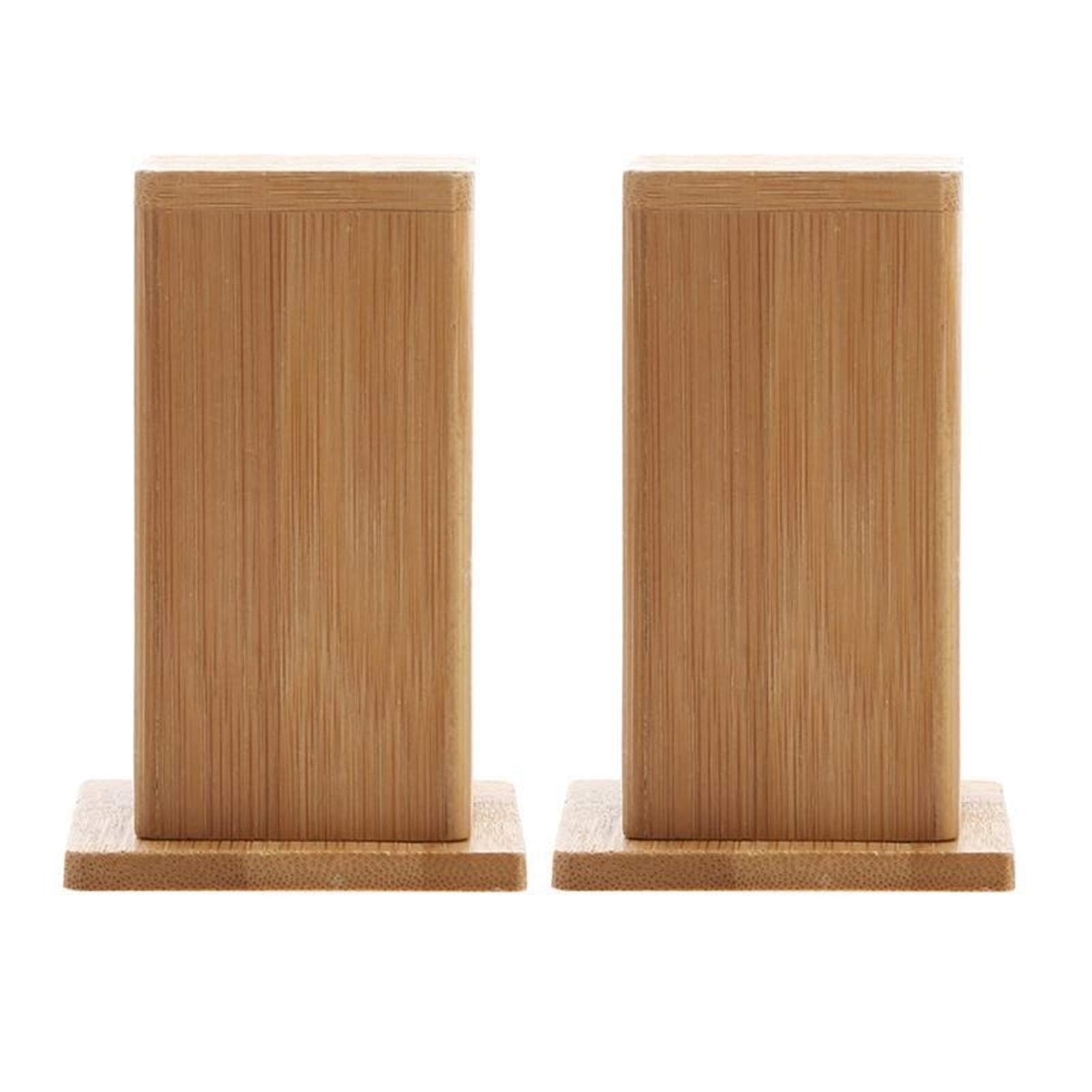 Distributeur de cure-dents créatif bambou 2pcs pour professionnel