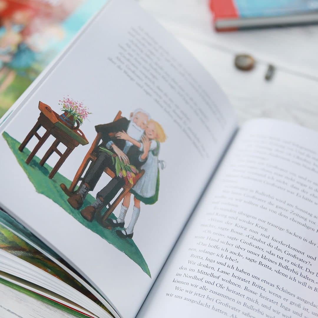 Wir Kinder aus Bullerbü. Alle Abenteuer in einem Band: Modern und farbig illustriert von Katrin Engelking: 1-3