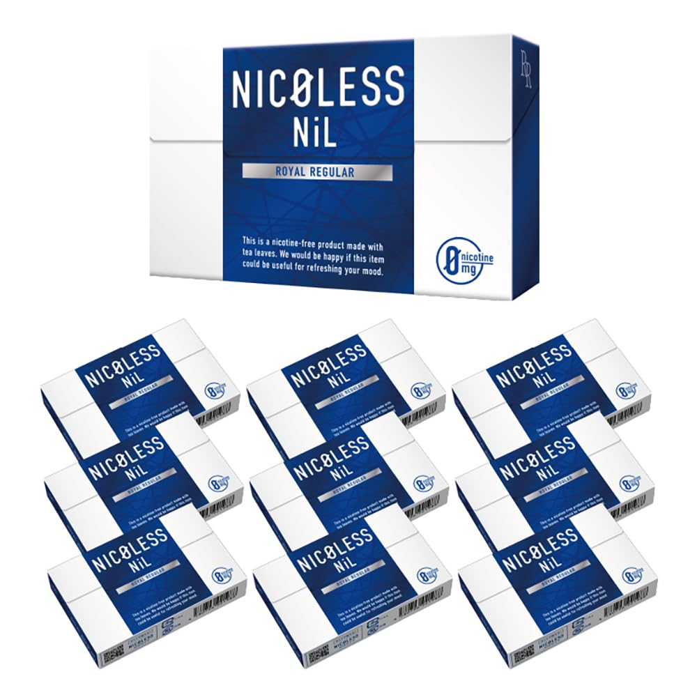 ニコレスNICOLESS NiLロイヤル レギュラー4カートンと7箱★禁煙 Amazon.co.jp: NICOLESS NiL 電子タバコ 禁煙グッズ イルマ対応