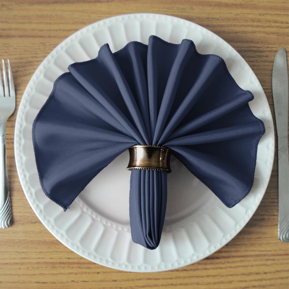 TableLinensforLess - Servilletas de tela (43 x 43 cm)