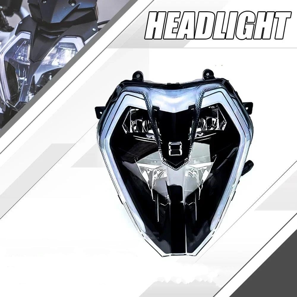 Faro LED Motocicleta Faro De Motocicleta para Benelli para Keeway para RKF 150 165S 180S para TNT25N 125 Accesorios De Moto