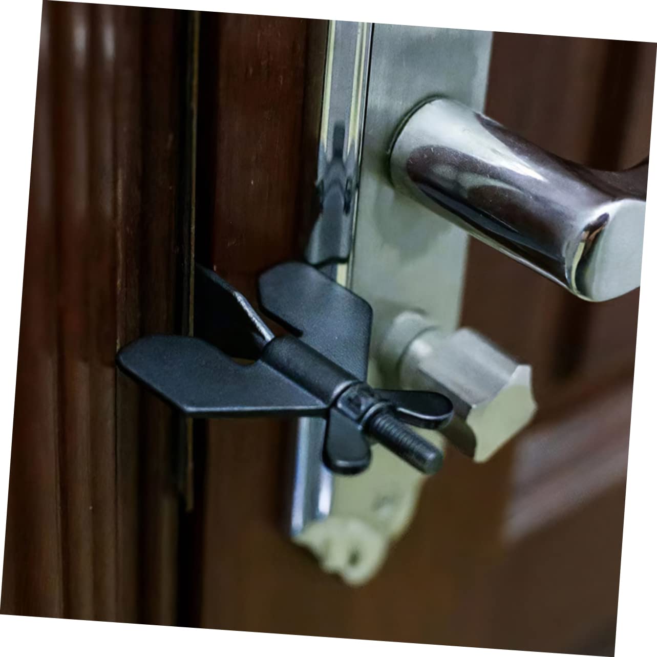 Gadpiparty 4pièces Système De Sécurité Pour Porte Bloqueur De Porte Portable Dispositif De Sécurité Pour Voyage Et Appartement Installation Sans Perçage