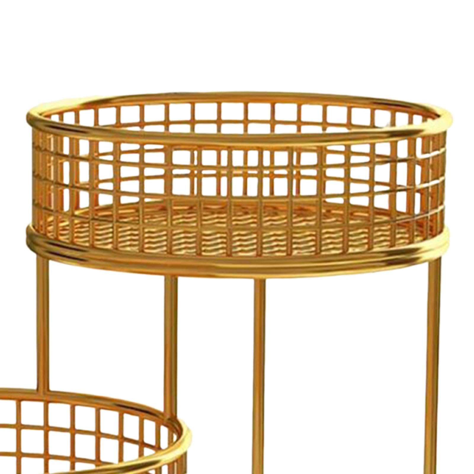 Panier De Courses Métallique Avec Poignée – Léger, Solide Et Hyper Pratique Pour Le Rangement Maison Ou Boutique