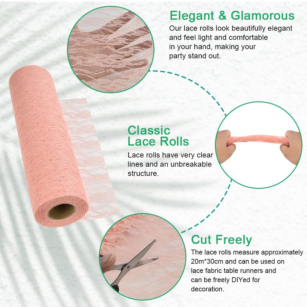 Runner Da Tavolo Sizoweb Rotolo 20m X 30cm - Menta (6450) Decorazione Resistente E Impermeabile