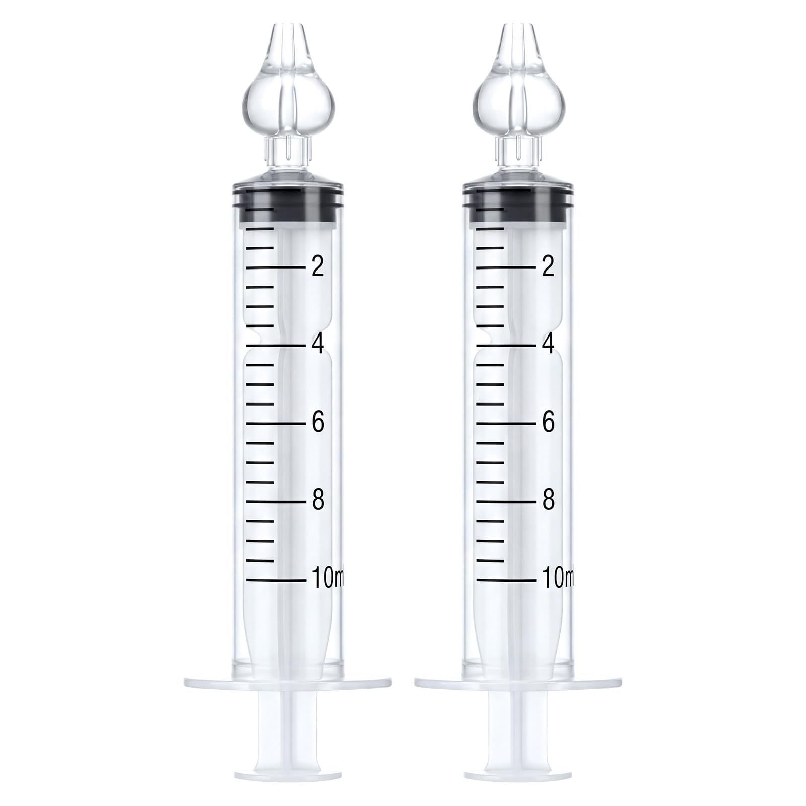 Diboniur Siringa per Lavaggi Nasali Bambini 2 Pcs Utilizzato per Pulire il Muco Nasale