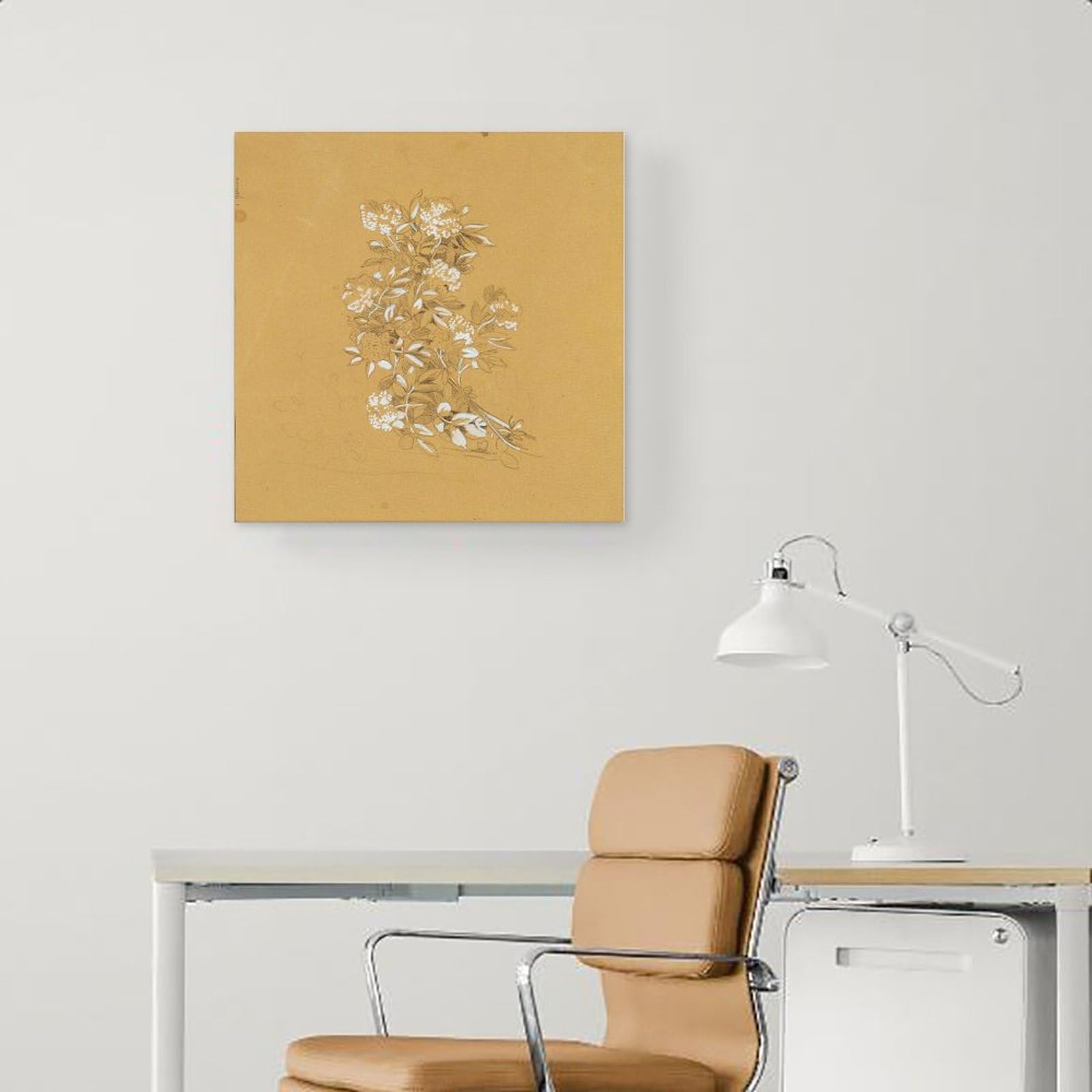 Bouquet of Flowers By Johann Peter Krafft plakat z nadrukiem 50 x 50 cm