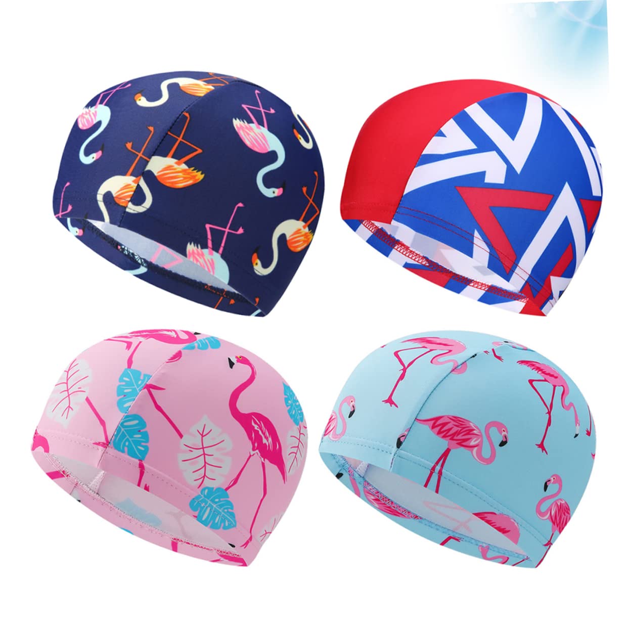 Bonnet De Bain pour Filles Équipement De Dessin Animé pour Bébé 8 Pièces