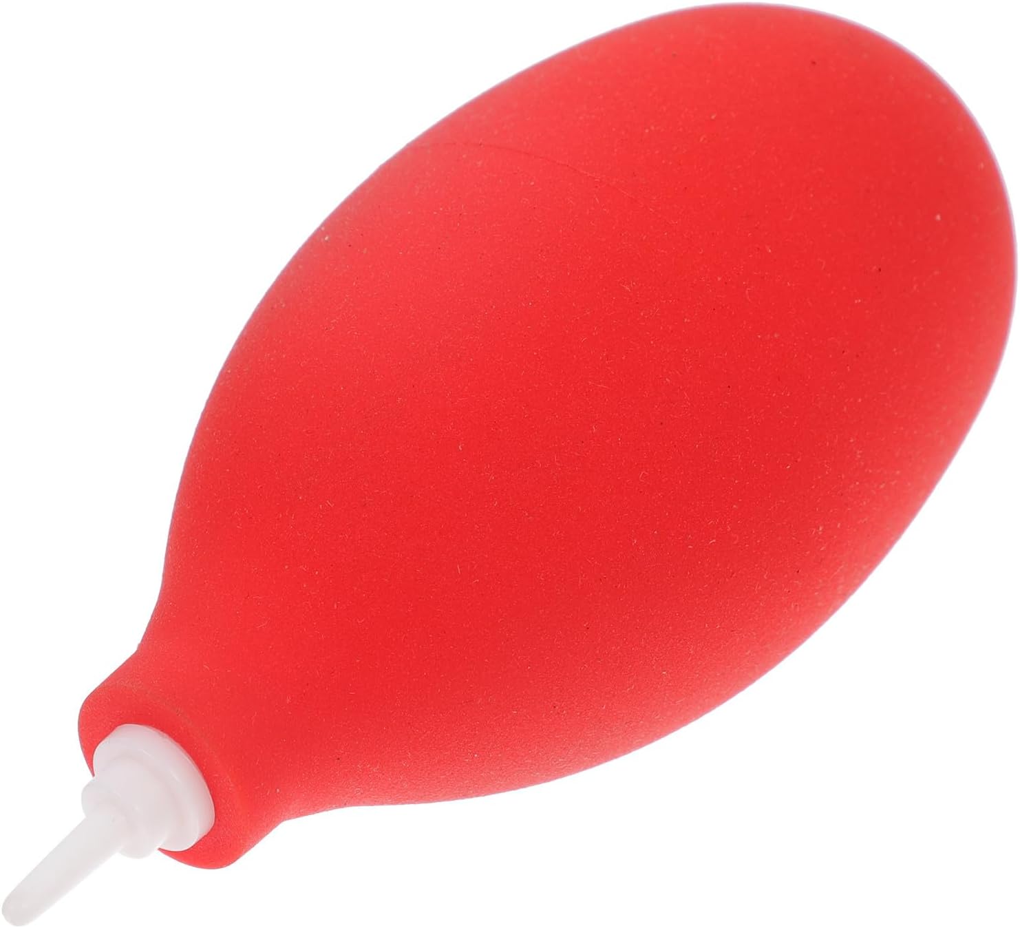 Blower Mini Squeeze Ball Pump for Camera Lens Keyboard Cleaning, Red Handheld Compressed Air Duster for Electronics Maintenance