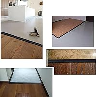 Vista 5 de Tira de transición de piso y autoadhesivo para piso de vinilo para bordes de piso, laminado para cubrir huecos de piso