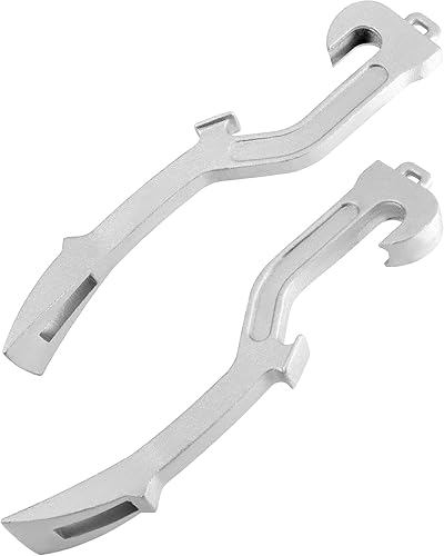 Miniatura 3 de QWORK Llave inglesa para manguera de incendios, aluminio universal, equipo contra incendios, 11-78 pulgadas de longitud, paquete de 2