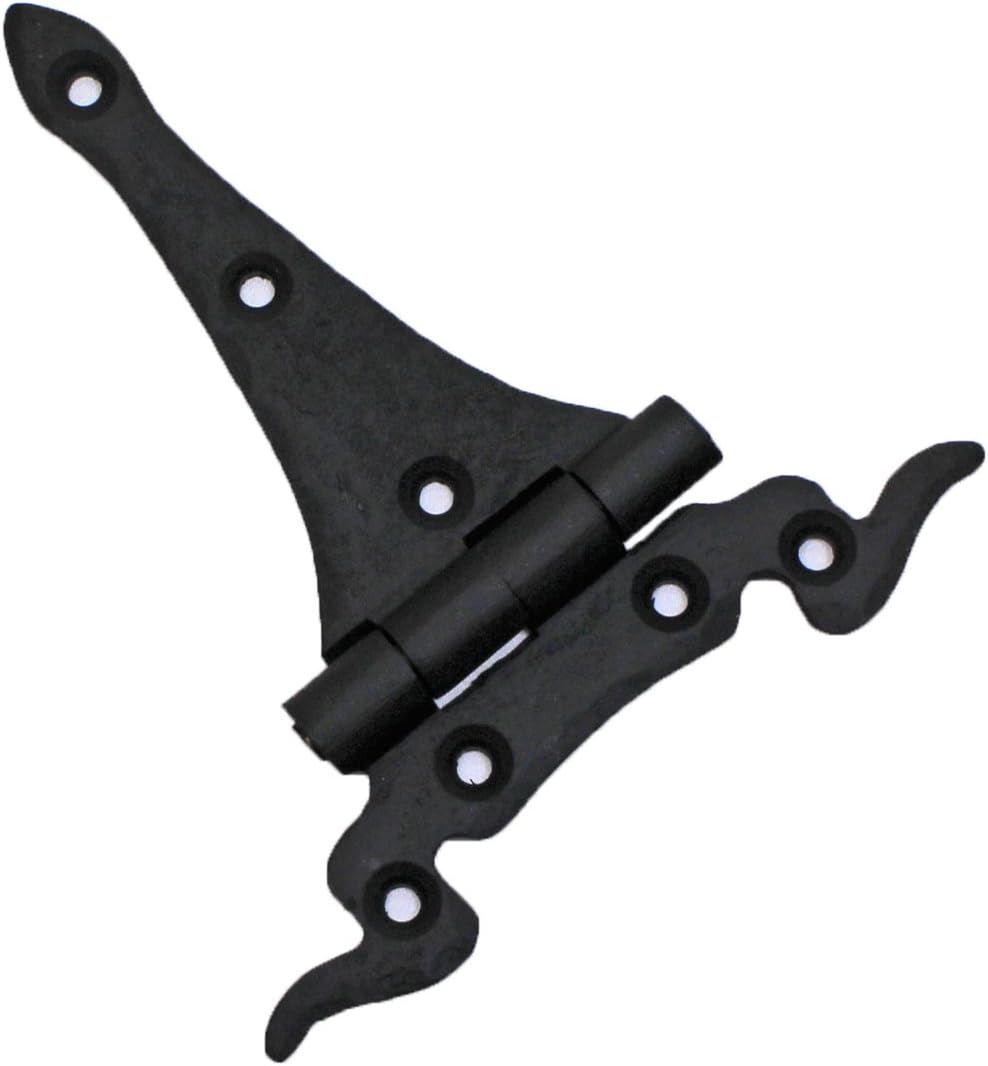 Amazon.co.jp 真鍮(しんちゅう)製 TS Hinge Spanish Hinge ブラック HI340BK ホーム＆キッチン