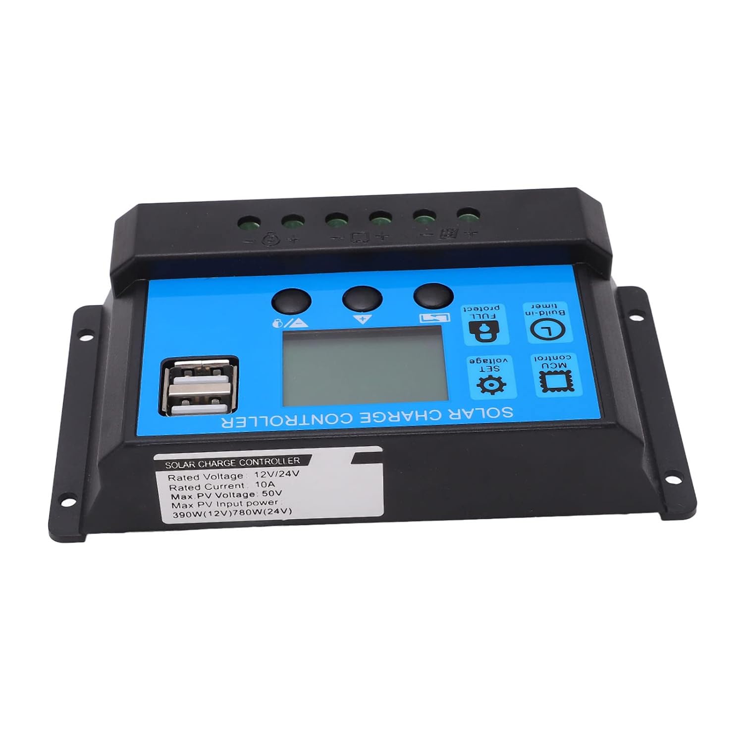 Smart Charge Controller, 12V 24V Solar Panel Controller Circuit