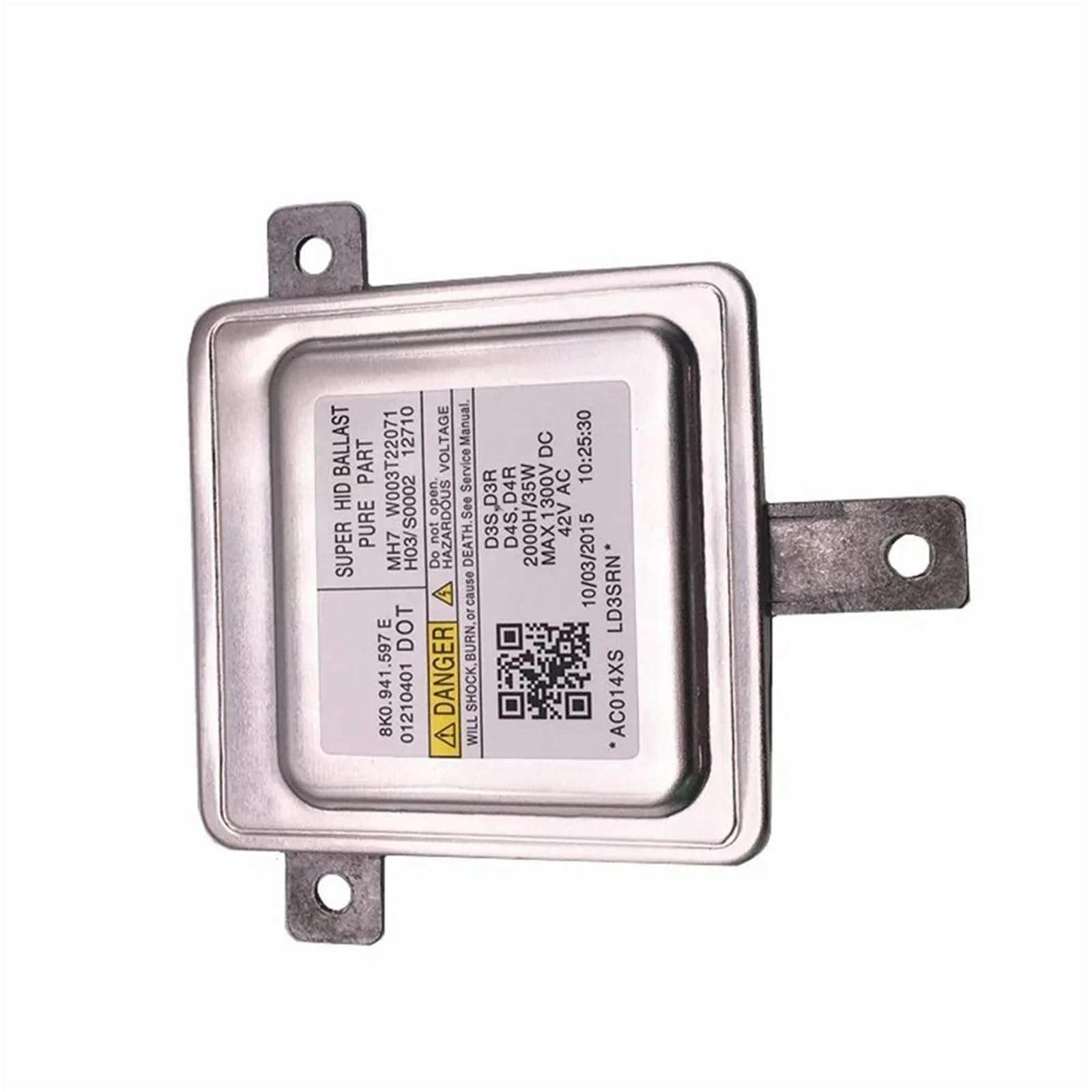 Plmnhss Yellow Ballast Headlight 8K0941597e W003t22071 For A1 For A3 For A4 For A5 For A6 For A7 For A8 For Q3 For Q5 For Q7 Xenon Headlight Hid D3s D3r D4s D4r Ballast(Yellow)