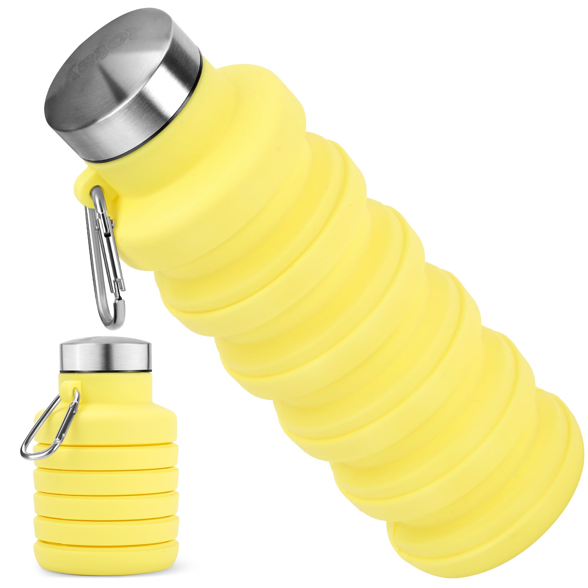 Rotayi Collapsible Silicone Water Bottle 16oz
