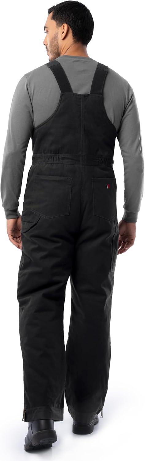 Wrangler mens Insulated Duck Bibs - Image 2