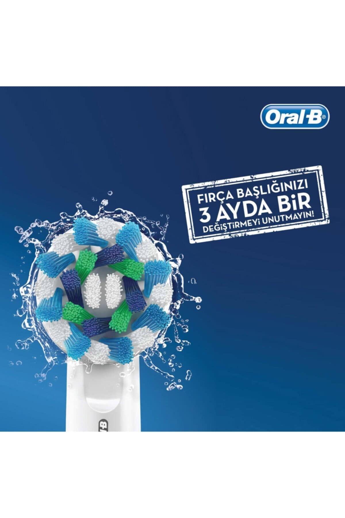 Oral-B Diş Fırçası Yedek Başlığı Precision Clean Anti Bakteriyel 5 adet