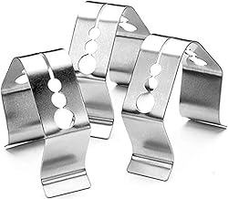 BBQGO Universal Meat BBQ Thermometer Probe Clip Holder for Thermopro/ Maverick/Inkbird/ MeasuPro/ Weber iGrill Ambient Temperature Readings APP Wireless Thermometer Smoker Grills Oven