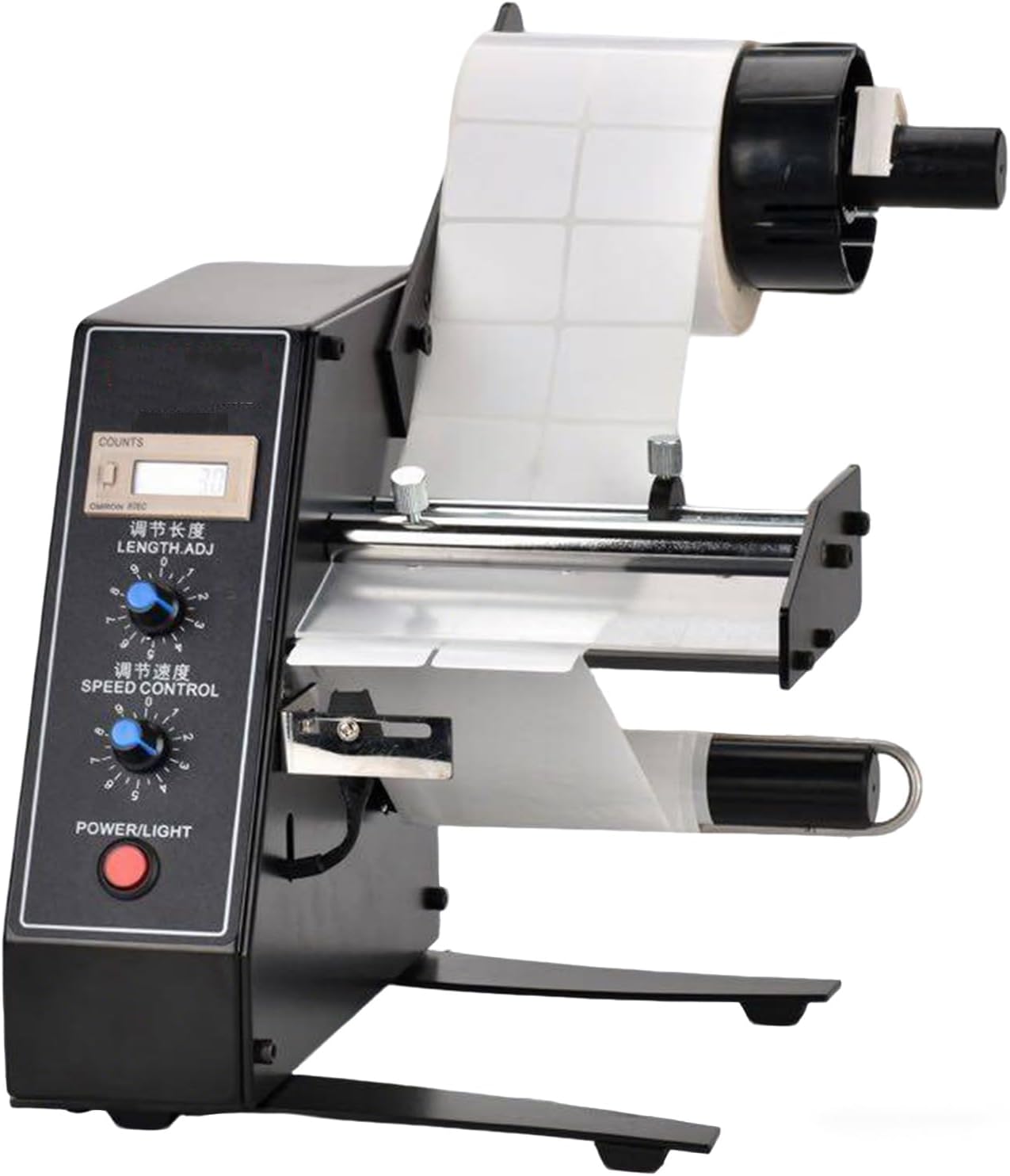 Automatic Label Dispensers, Label Peeling Machine, Label Width 4-140mm, Length 3-150mm, Roll Paper Inner Diameter: 25-75mm, for Pharmaceuticals, Food Processing, Logistics