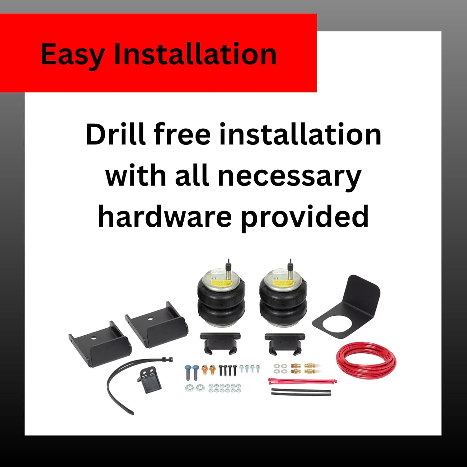 Firestone Airide Ride-Rite Air Suspension Kit with Mounting Assembly fits 2019-2026 Silverado/Sierra 1500 | 100 PSI | 5000 LBS Capacity | No Drill Installation | PN 2609
