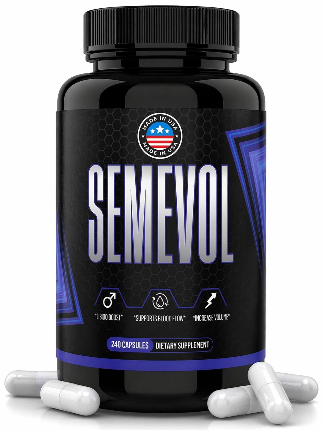 Amazon.com: Semevol Men's Volume Booster for Male Wellness, 240