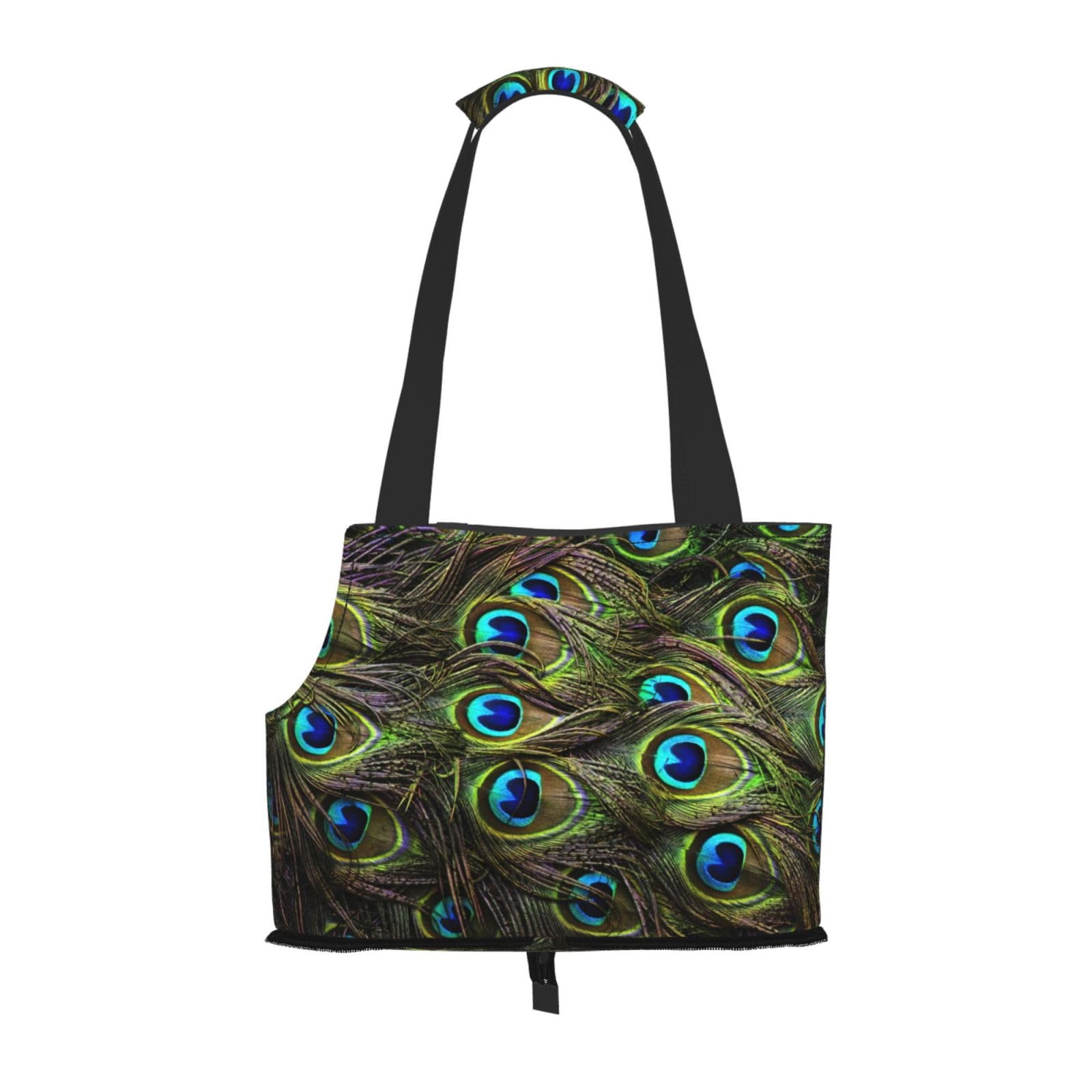 Sac de transport pour chien souple Fresh Peacock contre le stress des sorties