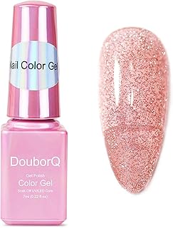 Verniz Glitter Gel - Verniz para unhas em gel brilhante e brilhante - Tinta de gel delineador de platina de 6 cores para design de arte de unhas, gel de unhas de cor UV de imersão em gel de Aocate