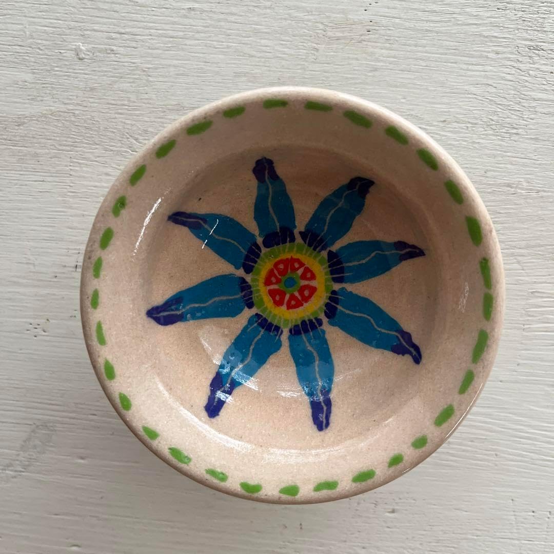南島焼 カレー皿 奈美ロリマーさん作品 南島焼 沖縄 石垣島 奈美