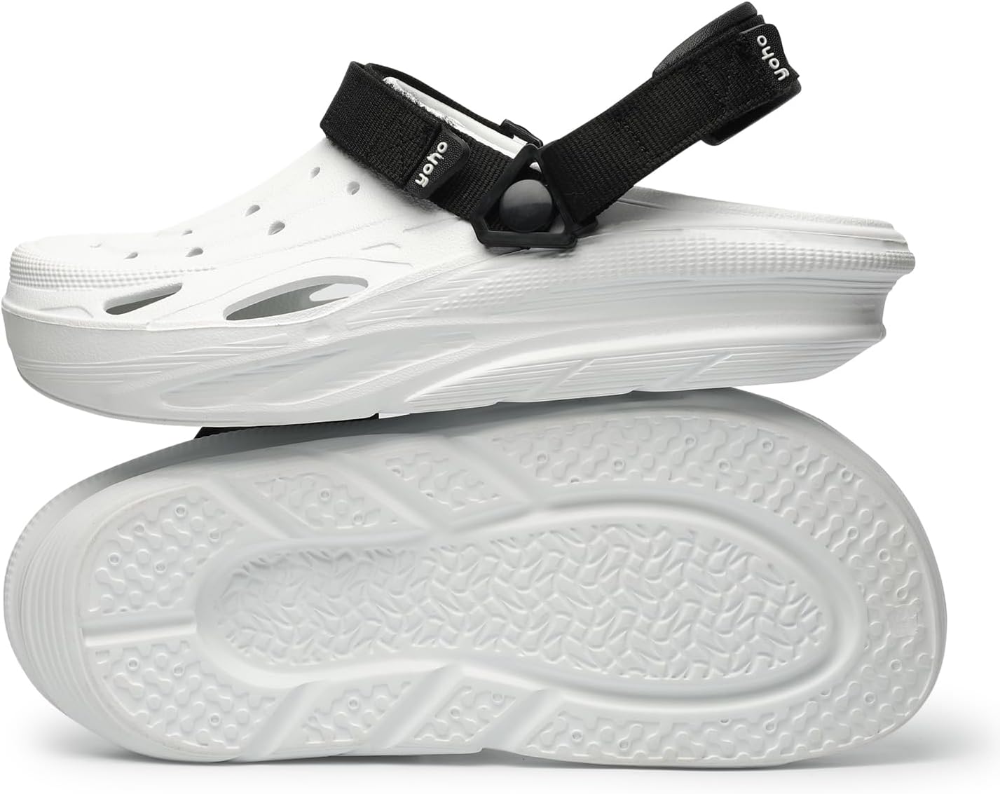 - Dual Hacker Clogs Sandals for Men, Lightweight, Comfortable, Anti Skid, Adjustable Straps & Waterproof | Footwear for Man/Gents/Boys