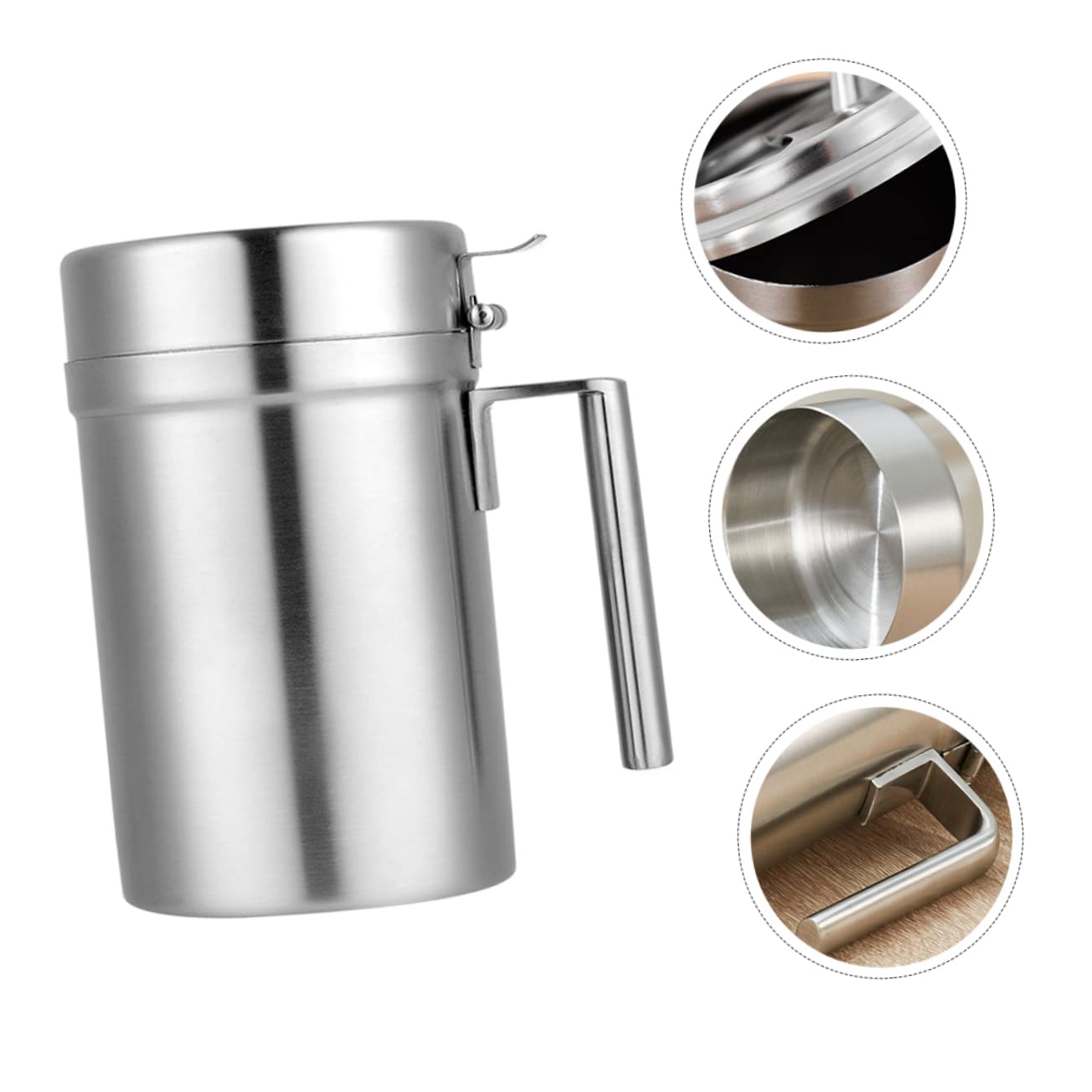 LIFKOME Botella Dispensadora De Aceite De Cocina Recipiente Para Vinagre y Salsa De Soja Aceitera Práctica Para Cocinar Restaurantes y Barbacoas Dispensador De Aceite