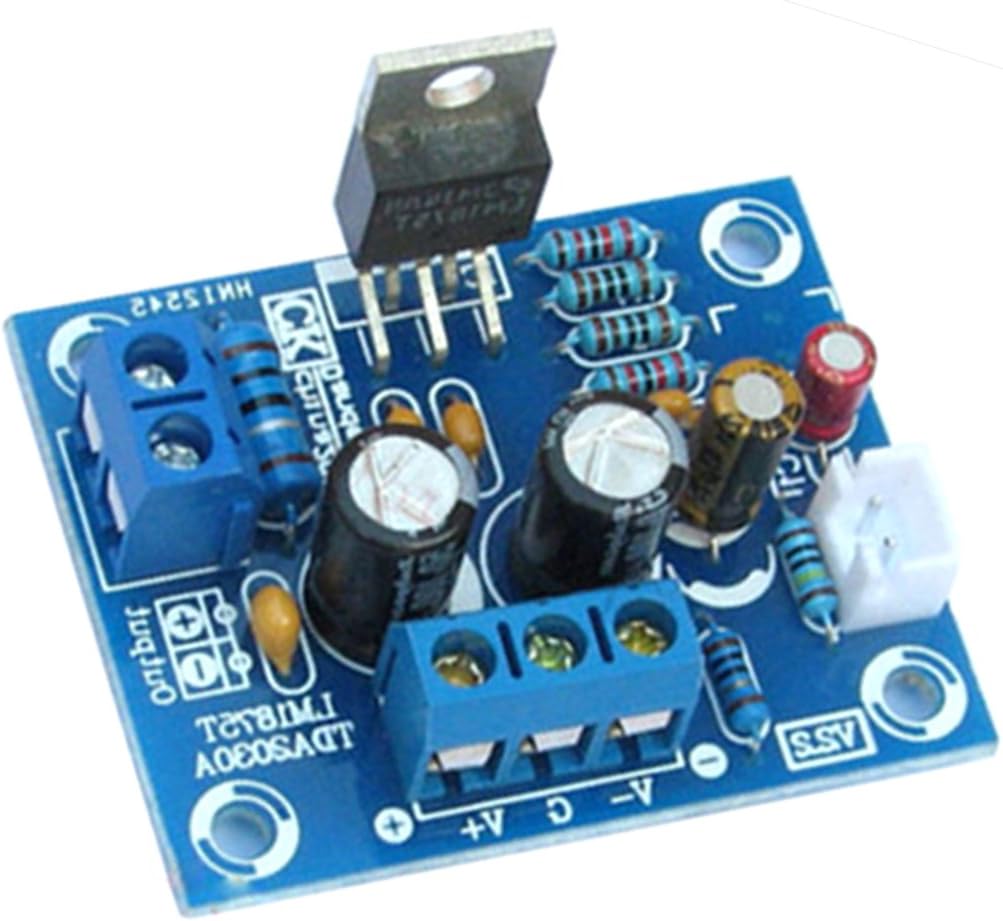 CLUB BOLLYWOOD® CBOLLY - 20W LM1875T Mono Channel Audio HiFi Amplifier Board Module DIY Kit| Amplifier Parts & Components|1 Piece Stereo Audio Amplifier Board Module DIY Kit(Parts, Need Assembling)