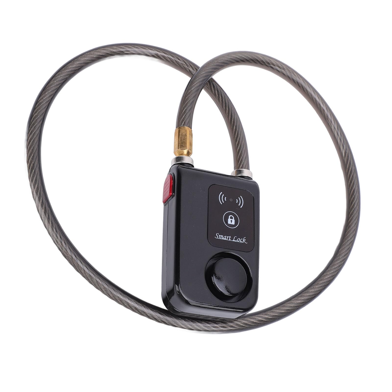 Lucchetto per Bici Bluetooth, Smart Lock Senza Chiave con Controllo APP per Telefono, IP44 Impermeabile, Allarme Superiore a 110 DB, Blocco Antifurto per Moto, Bicicletta,