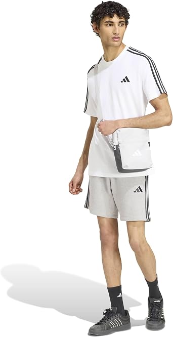adidas Essentials 3-Stripes Single Jersey Left Chest Branded T-Shirt